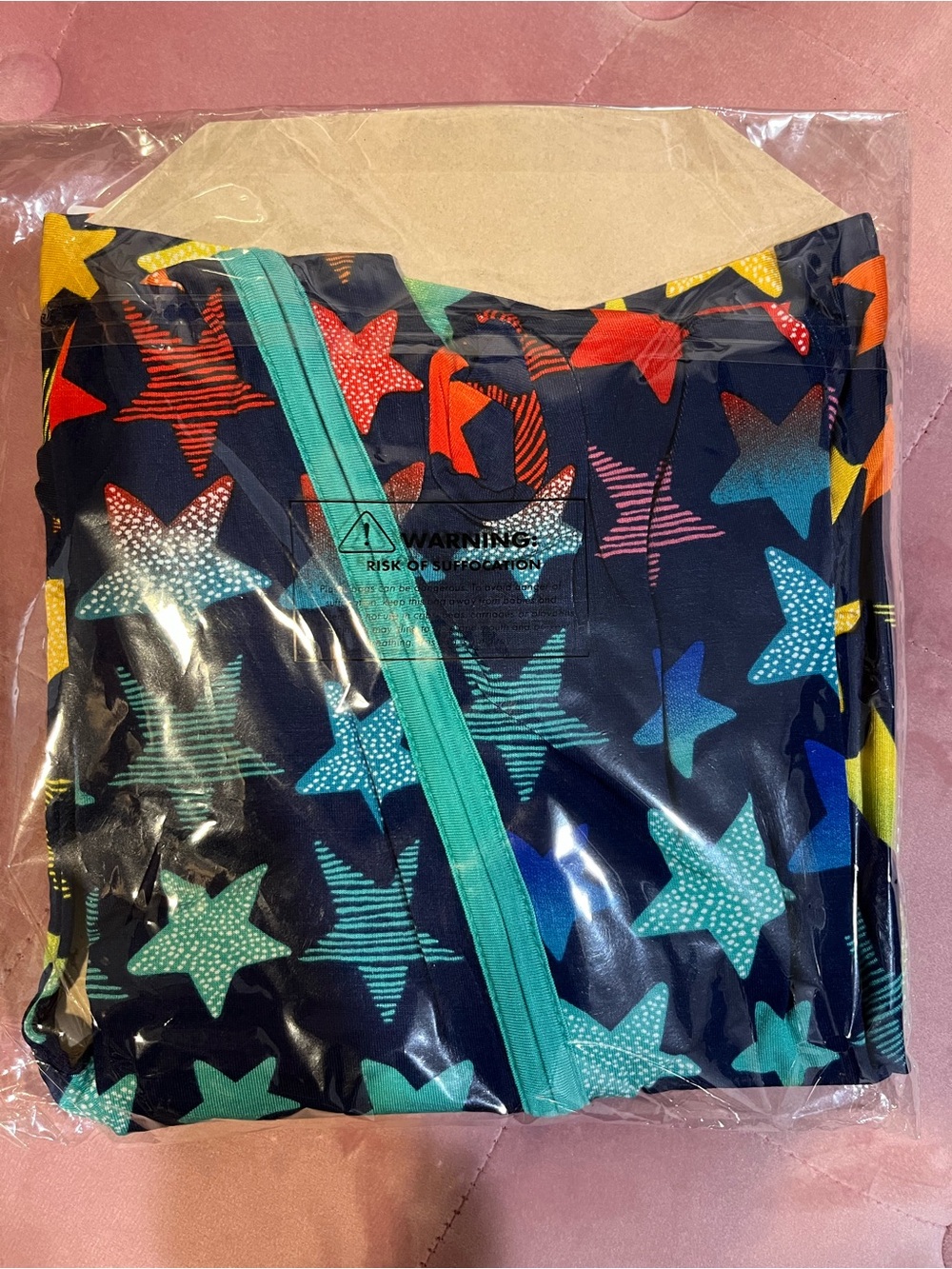 NWT Little Sleepies Shades of Stars Bamboo zippy 6-12m - Picture 3 of 3